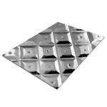 316 Brushed Decorative Stainless Steel Panels Hairline Color Sheet