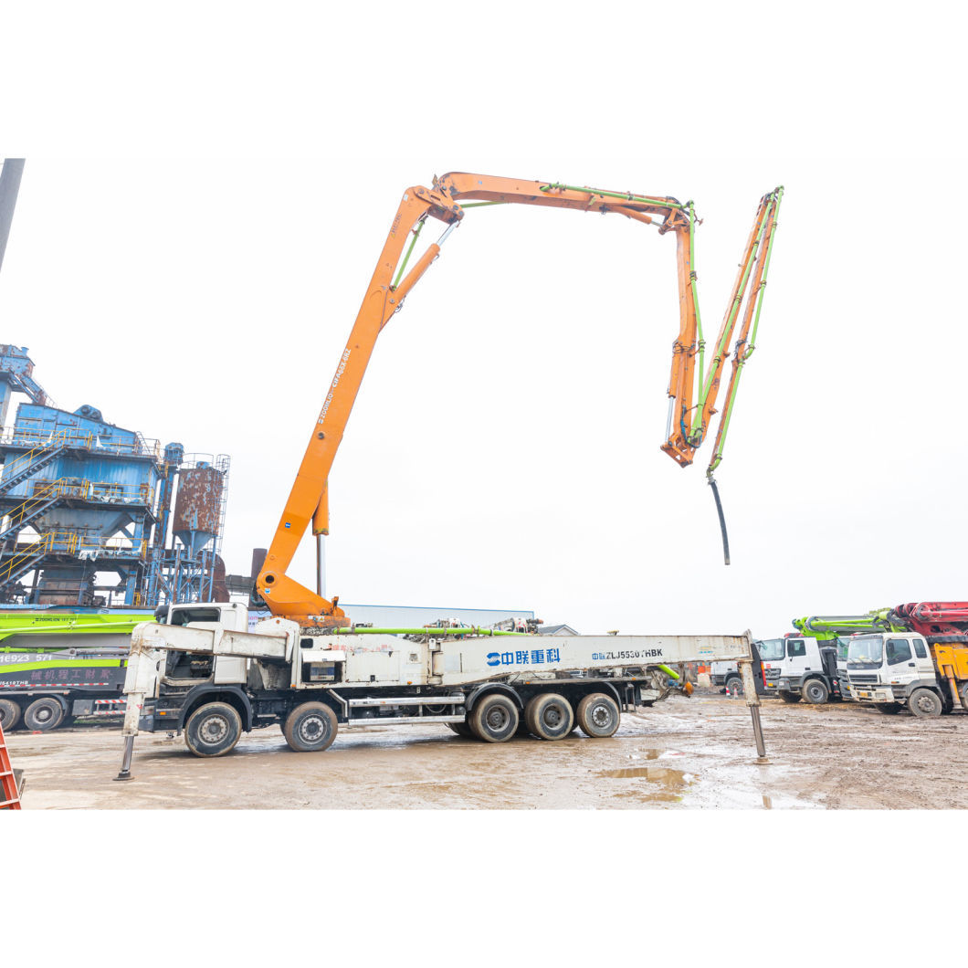 High Quolity Second Hand Concrete Boom Pump Truck Zoomlion 63m