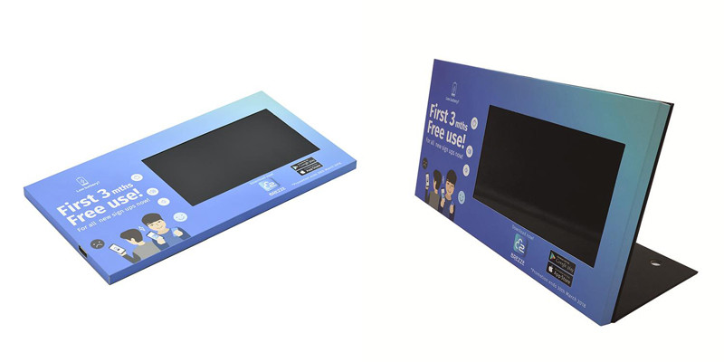 retail merchandising video display,10 inch TFT LCD POP video merchandising video display