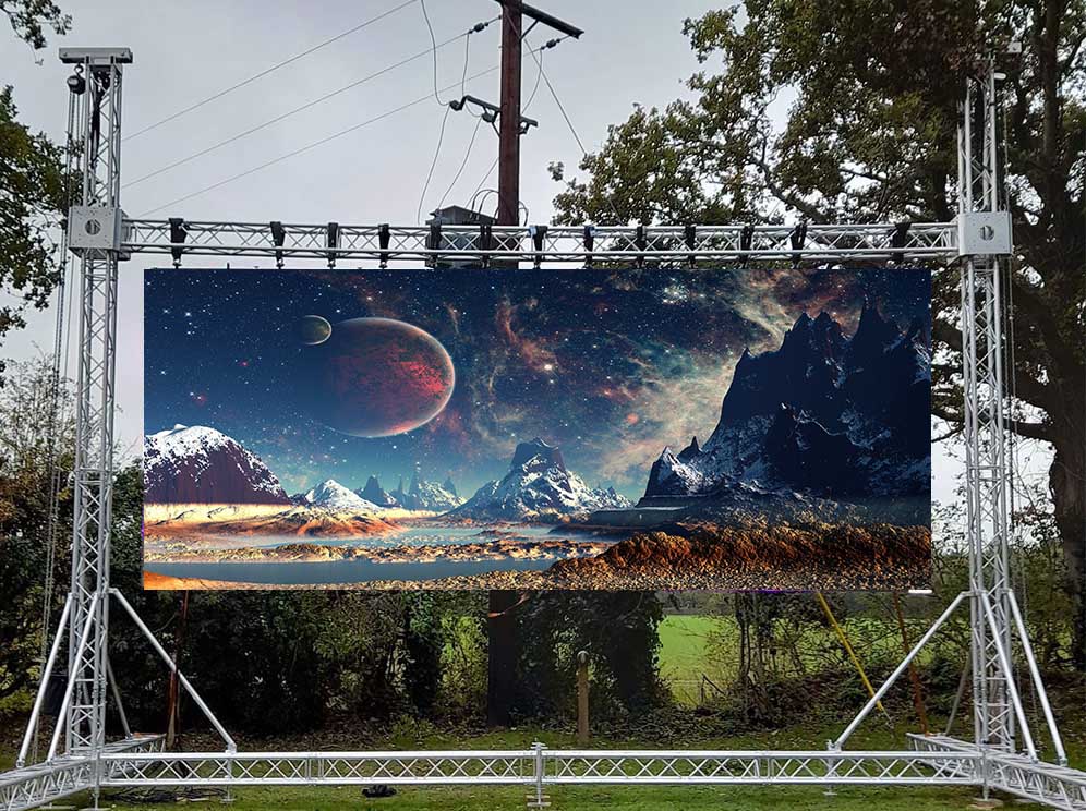 p3.91 indoor rental led display