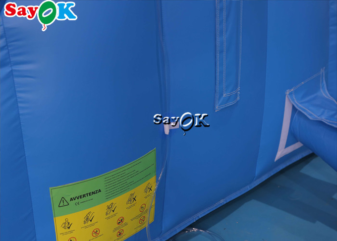 Small Inflatable Slide Wet And Dry Slide Anti Ruptured Logo Printing Outdoor Inflatable Water Slides
