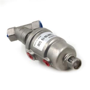 Quality Pneumatic Angle Seat Valve Double Acting Stainless Steel Cylinder ASV200 wholesale