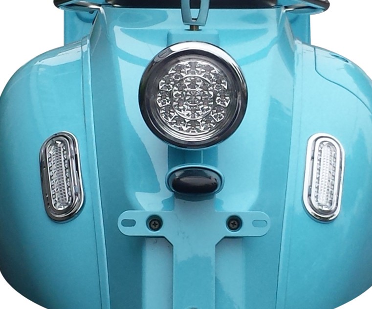 Steel Frame 2000W Adult Electric Motorcycle Scooter 45KM/h 60V Lithium Battery