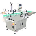 Stainless Steel Automatic Vial Labeler for Round Bottles in Industrial Food