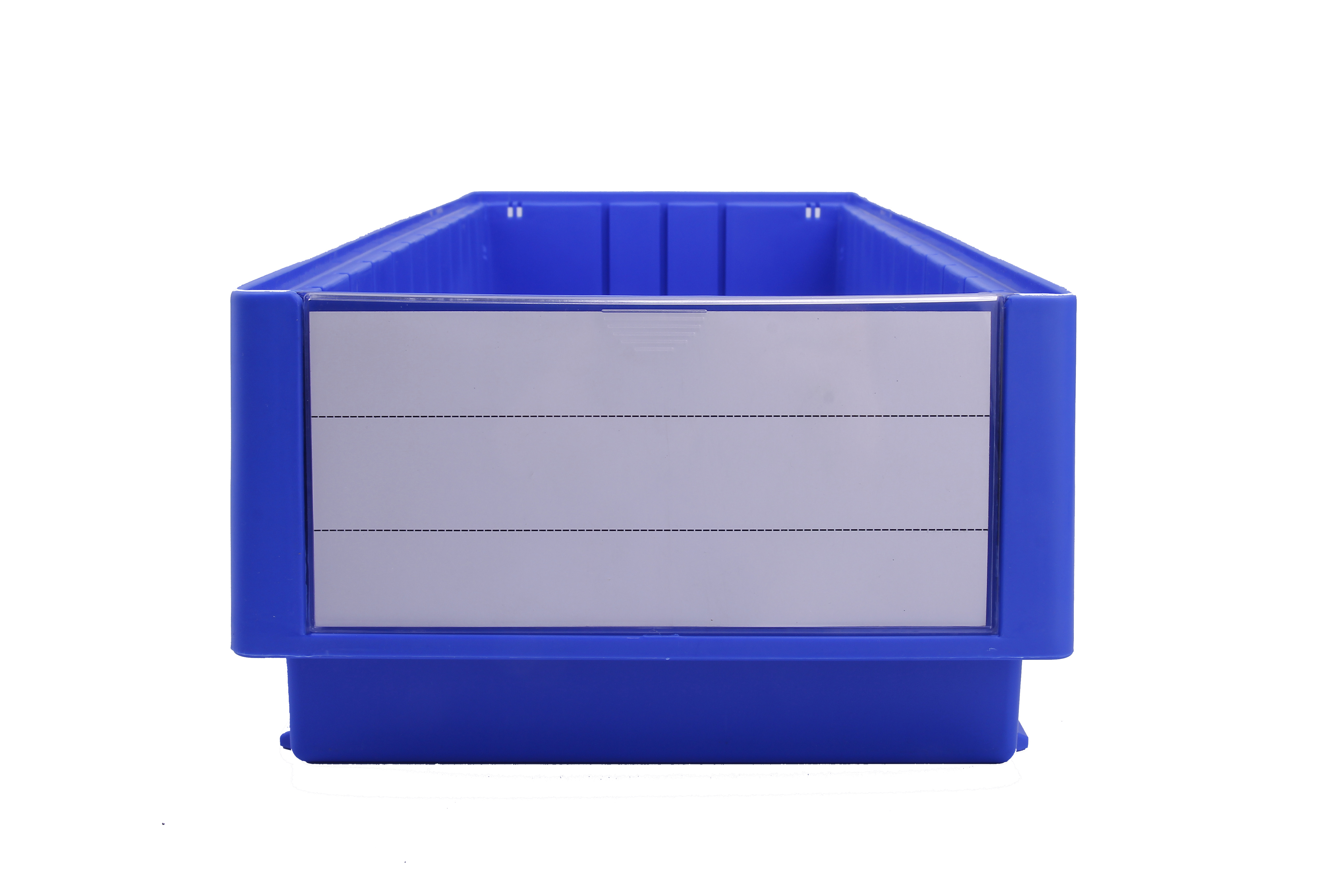 Warehouse Storage Essential Stackable Plastic Shelf Bin with Divider Solid Box Style