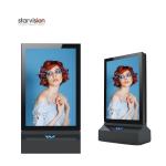 Weather Resistant Street City Light Poster With 5mm Tempered Safety Glass