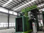 Steel Plate Roller Conveyor Shot Blasting Machine Cleanliness Sa.2.5~3.0
