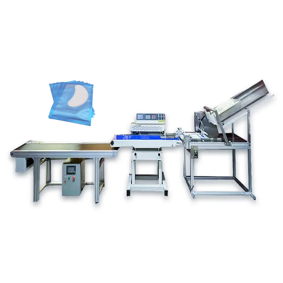 1.5kw Automatic Continuous Sealing Machine Plastic Bag Eye Patch Mask Heat Sealer