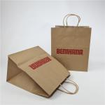 Promotional Suitable Price Square Bottom Customized Kraft Paper Bag Custom