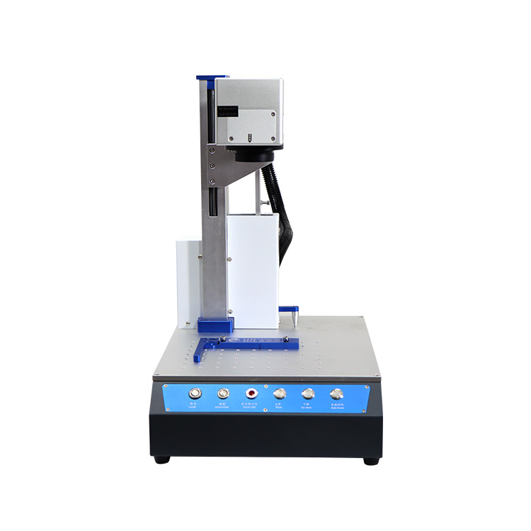 50W deep mop color IPG metal steel 3D mini laser marking machine