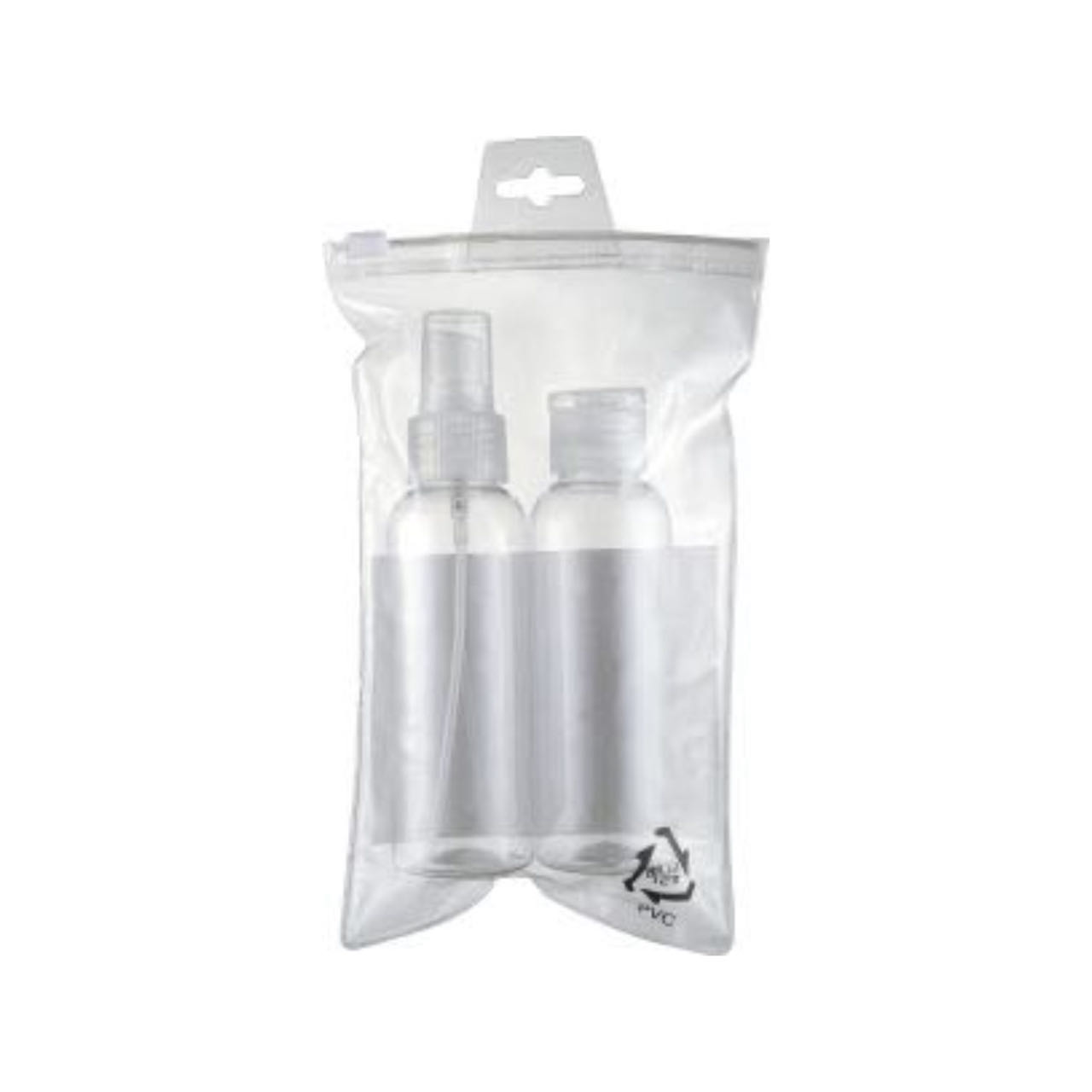 Transparent and Customized Colors 80ml Travel Bottles with Sealing Type Pump Sprayer