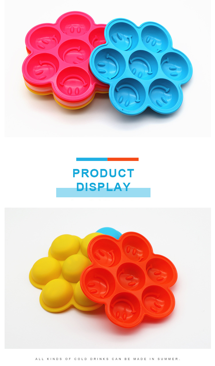 Easy Release Silicone Ice Cube Tray
