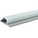 Medical Equipment White Plastic U Channel Trim Deformation Resistant Plastic