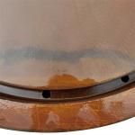 Round Water Table Corten Steel Water Fountain Outdoor Poor Decoration