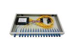 1RU Fixed FTTX 2x32 SX Rack Mounted Optic Splitter