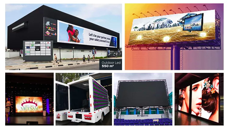 Aluminum Steel P10 Smd Outdoor Led Display Screen Billboard Panel For Advertising
