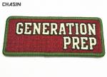 Slogan Clothing Embroidery Patches Polyester Fabric Letter Laser - Cutting