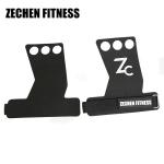 WOD protect gloves black gym perforated microfiber crossfit hand grips 3 holes
