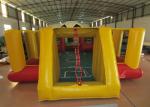 Amusement Park Inflatable Football Games Blow Up Football Pitch Inflatable