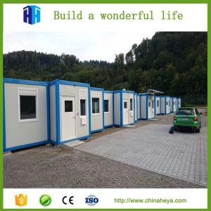 Quality prefab shipping camp prefabricated foldable container house ce wholesale