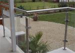 Balcony Stainless Steel Glass Railing Balustrade Design Terrace Glass Railing