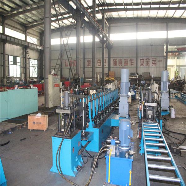 Galvanized Outdoor Flexible Perforated Cable Tray Machine with Decoiling /