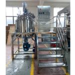 1000L Fixed High Shear Vacuum Emulsifier Mixer Heating Cosmetic Reactor