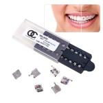 Mono Block Dental Teeth Braces Metal Material For Orthodontic Treatment