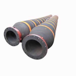 China Floating Dredge Hose Large Diameter , Industrial Rubber Dredge Suction Hose on sale