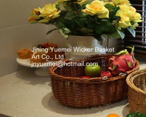 Quality 2016 wicker picnic basket wicker storage basket wicker wholesale