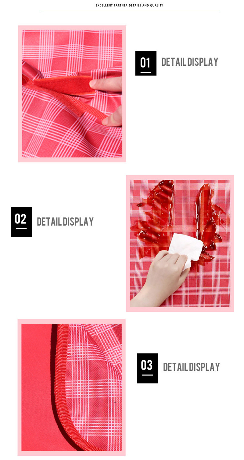 Foldable Gingham Outdoor Picnic Mat Sandproof Waterproof 2M Camping Beach Blanket