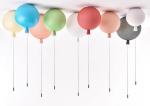 Kids Children Bed Room Pendant Light Colourful Glass Balloon Led Ceiling Lamp