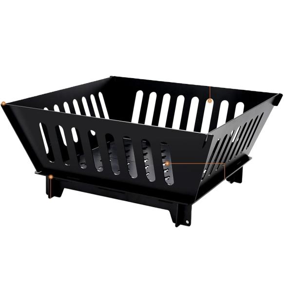 Foldable Firepits for Outdoor Wood Burning 17" Portable Fire Pits for Outdoor