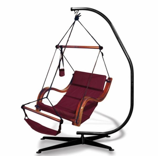 Outdoor Furniture Customized Color Hammock Chair with Heavy Duty Steel Hanging
