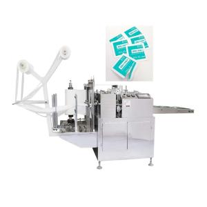 Quality Horizontal Alcohol Swab Machine Mechanical 3KW Wipes Packaging Machine wholesale