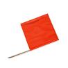 Buy cheap Fluorescent Orange General Safety Signs Nylon Hand Held With Wooden , 30*30cm from wholesalers