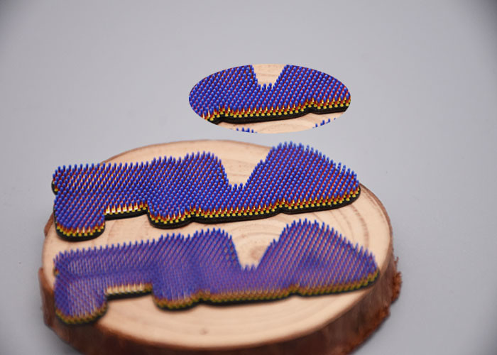 Silicone Rubber Background Screen Printed Patches 0.8mm 2.0mm For Garments