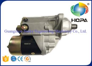 Quality Metal Materials Excavator Starter Motor For Komatsu 6D102 , ISO9001 Approved wholesale
