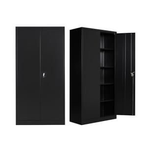 China Office 2 Swing Door Locking Steel Filing Cupboard Easy Assemble Functional on sale