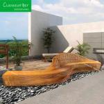 Outdoor Cushioned Furniture Waterproof Aluminum Garden Sofa Set with Cushioned