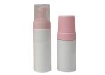 150ml Pink Round Face Mousse Shampoo Packaging Bottle thicken bottom