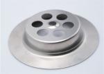 Stainless Steel Sink Strainer , Silver Round Kitchen Sink Drain Stopper