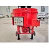 Buy cheap Red Color Refractory Pan Mixer , Refractory Industrial Cement Mixer Flexible from wholesalers