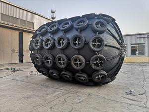 Quality 500mm*1000mm Natural Rubber Yokohama Pneumatic Fender 50KPa To 80KPa wholesale
