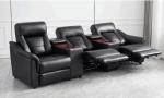 BN Cinema Leather Sofa Electric Functional Sofa Multi-Function Slot Control Sofa