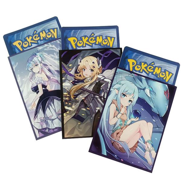 Custom Printed Art Card Sleeves For Game Pokemon Yugioh MTG Magic Card Standard