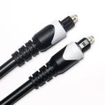 White&Toslink Digital Cable OD4.0 Optic Fiber Cable Plated LSZH PVC Shelter