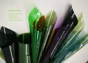Quality Colorful Solar Construction Window Film , Residential Window Tint Film For Privacy wholesale