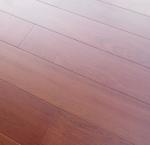 Red Stained brazilian Jatoba Engineered Wood Flooring to Japan from Chinese