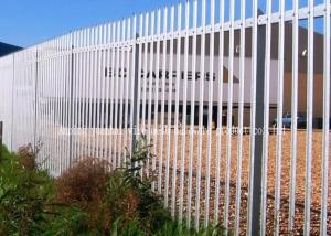 Quality Hot Dip Galvanized Steel Palisade Fencing Heat Treated Pressure Treated Wood Type wholesale
